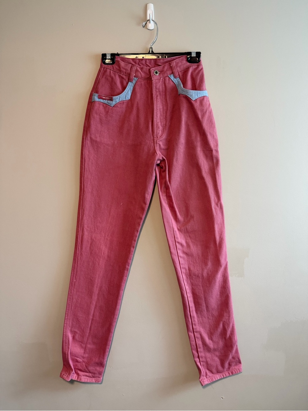 Vintage Western Blaze Eclipse Pink Cotton Denim Jeans NWOT